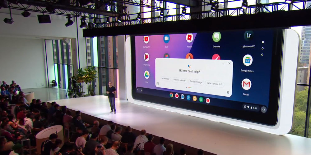 google pixel slate tablet portatil google assistant