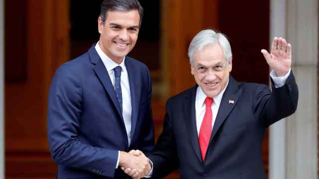 Sánchez y Piñera, este martes
