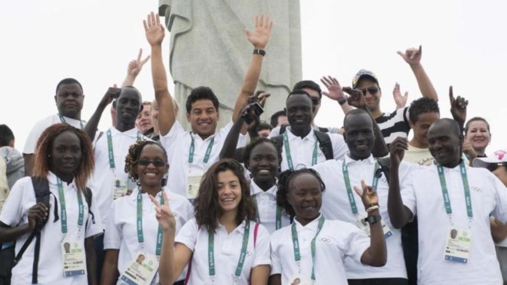 Los refugiados que compitieron en Río 2016. Foto: COI.