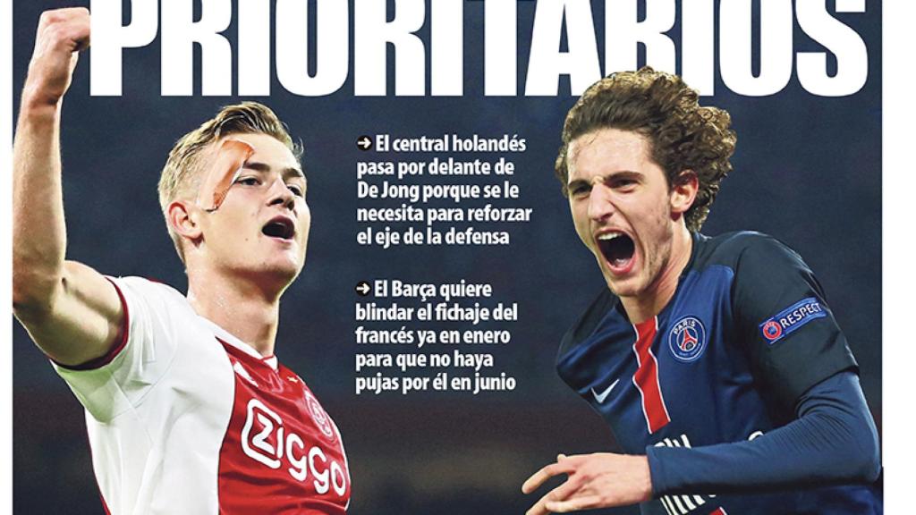 Portada Mundo Deportivo (10/10/18)