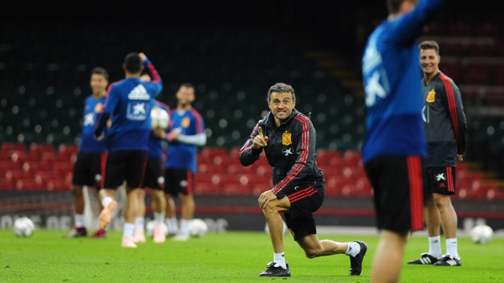 Entrenamiento de España