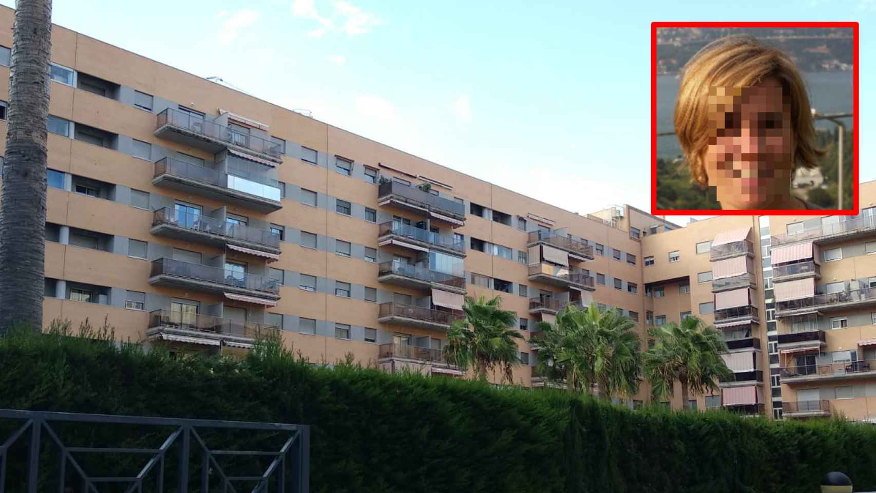 La familia, formada por Emelina (en la imagen) y su marido Fernando, vivían en un sexto piso.