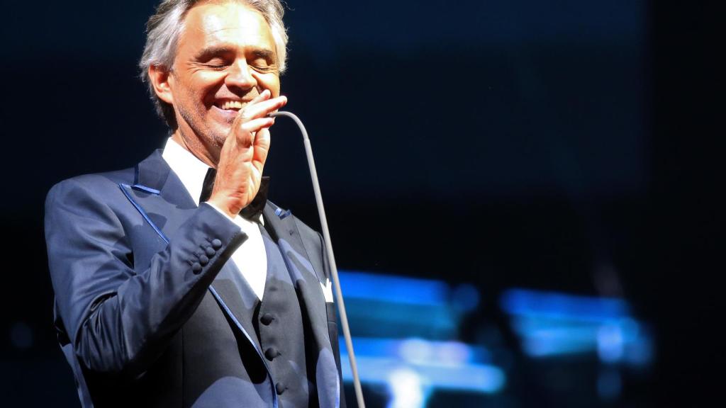 Andrea Bocelli en una imagen de archivo.