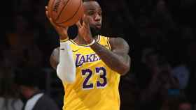 LeBron James, jugador de los Lakers.