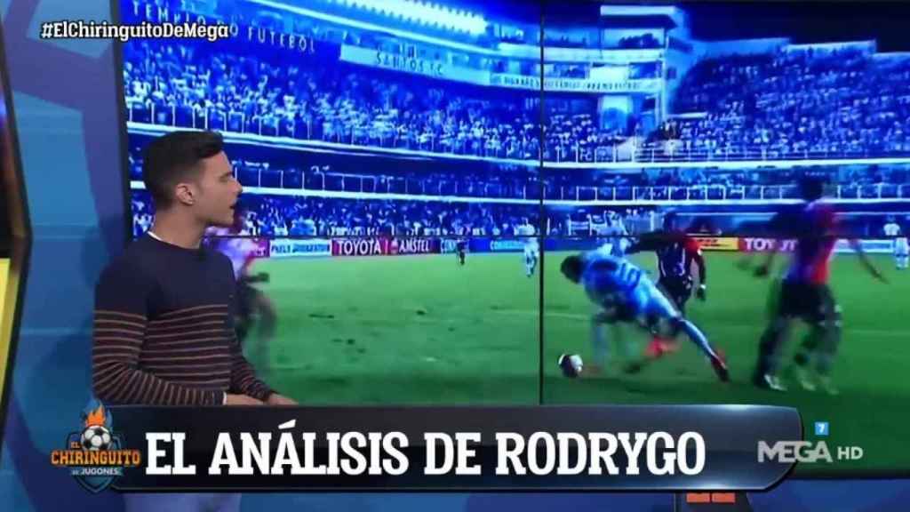 Diego Plaza analiza a Rodrygo.