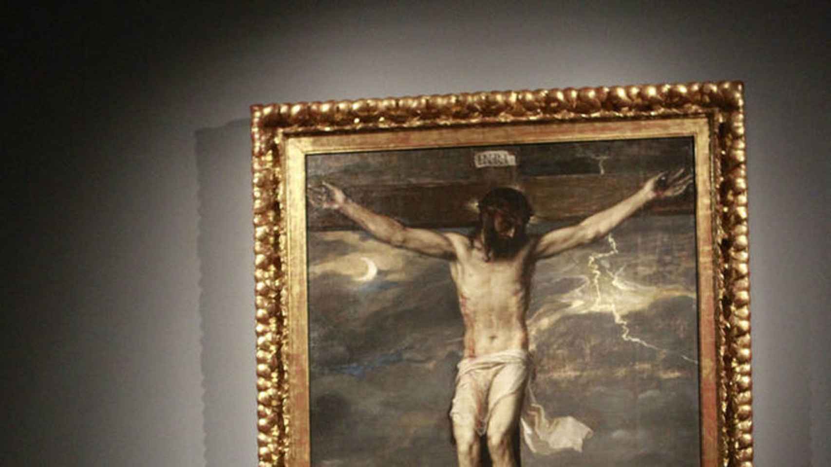 El cuadro de Tiziano caído en El escorial.