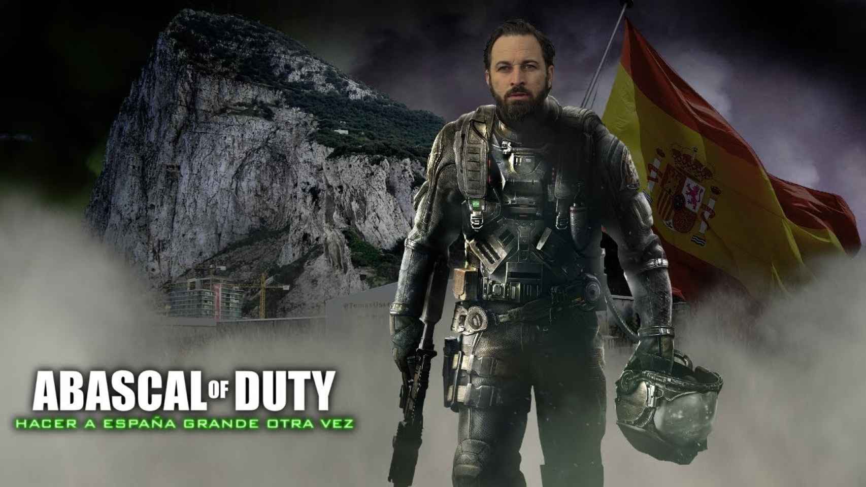 Son muchos los memes que circulan sobre Santi Abascal, como esta parodia del videojuego bélico Call of Duty'
