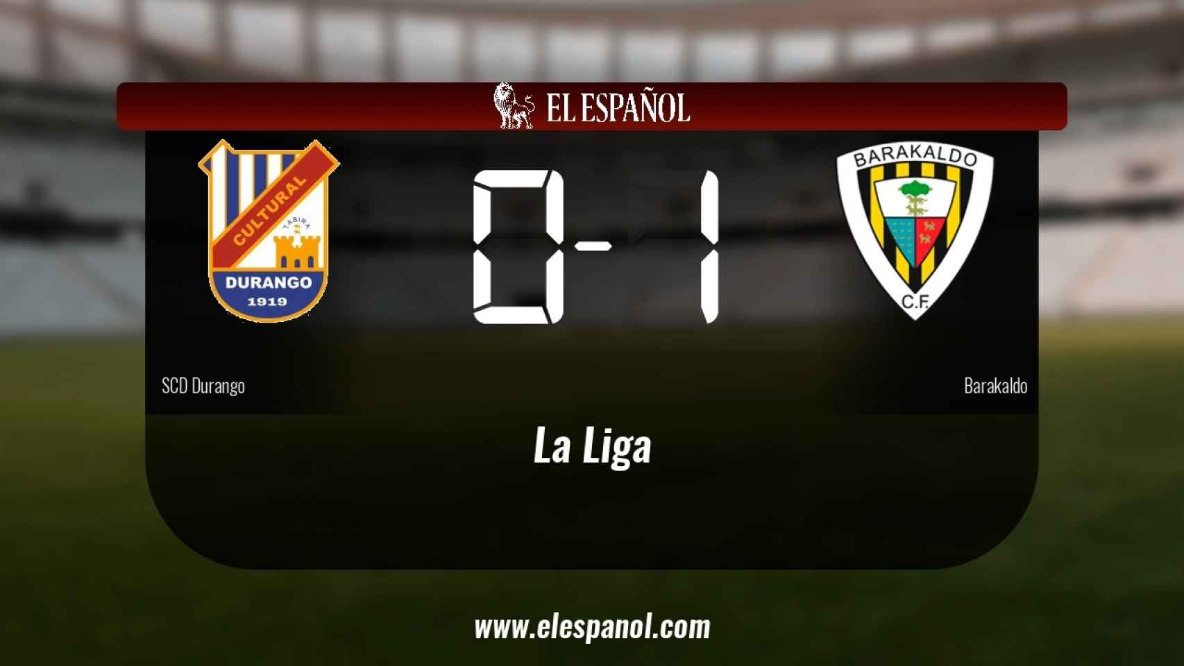 El Barakaldo vence en el Campo de fútbol Tabira (0-1)