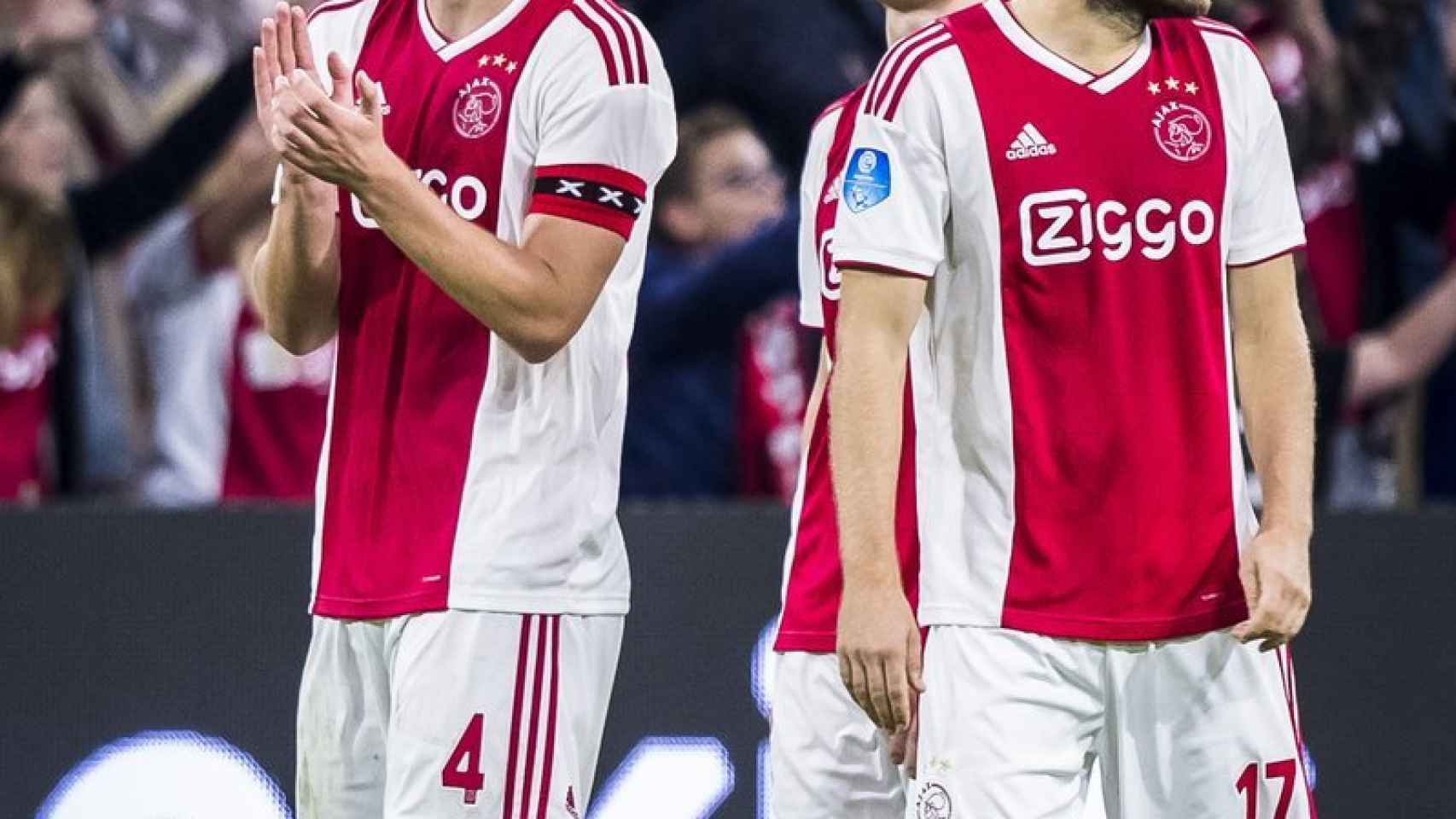 De Ligt con el Ajax. Foto: Twitter (@AFCAjax)