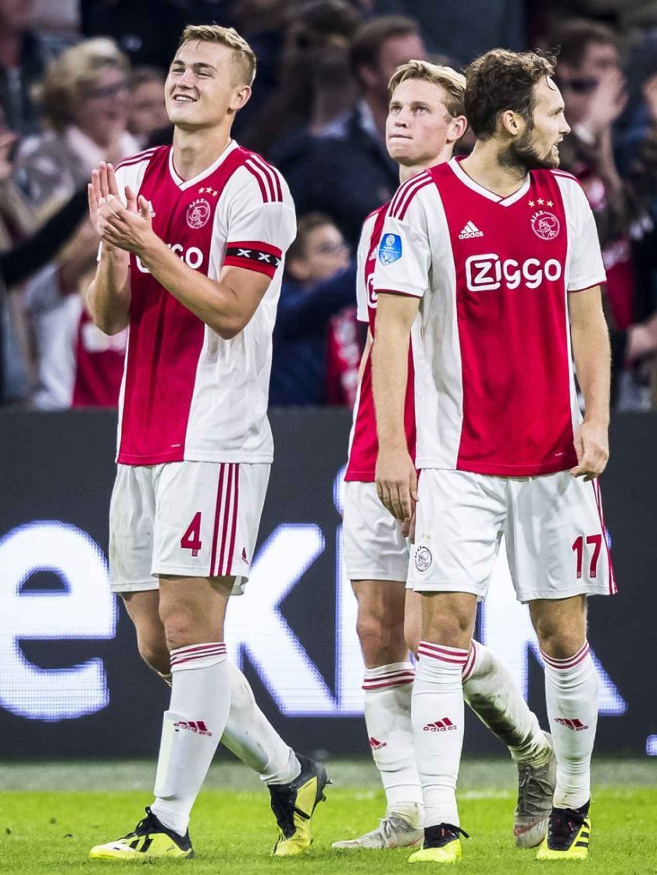 De Ligt con el Ajax. Foto: Twitter (@AFCAjax)