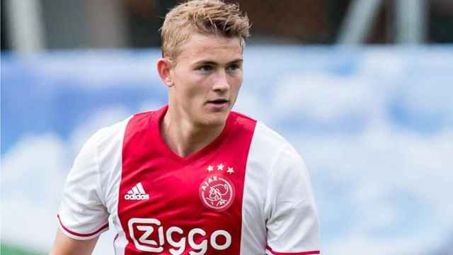 De Ligt, jugador del Ajax. Foto: ajax.nl