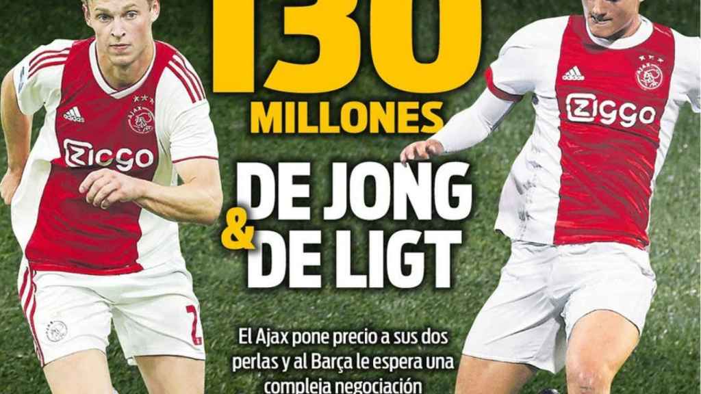 La portada del diario Sport (14/10/2018)
