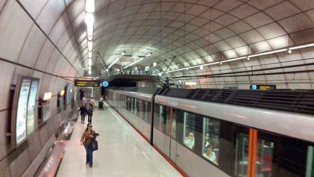 Estación de metro de Bilbao.