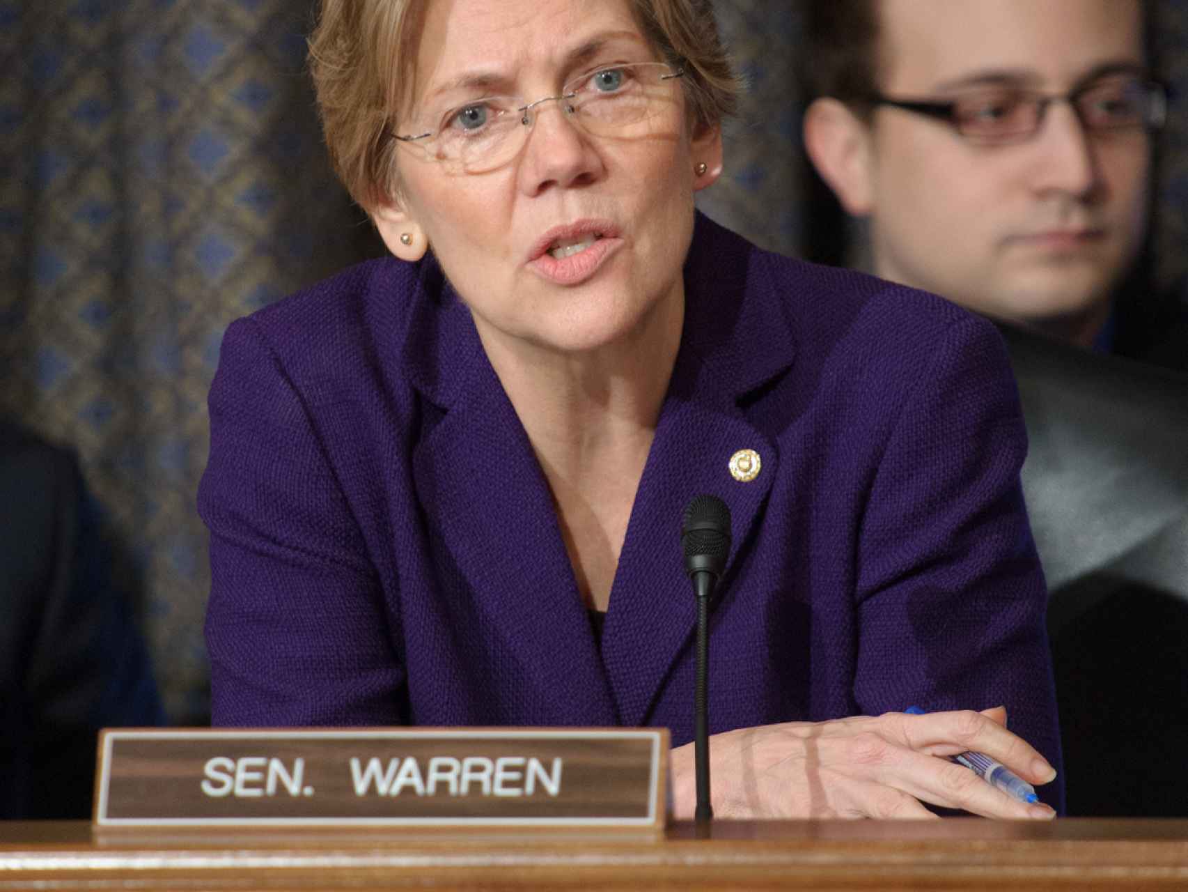 La senadora por Massachusetts Elizabeth Warren.