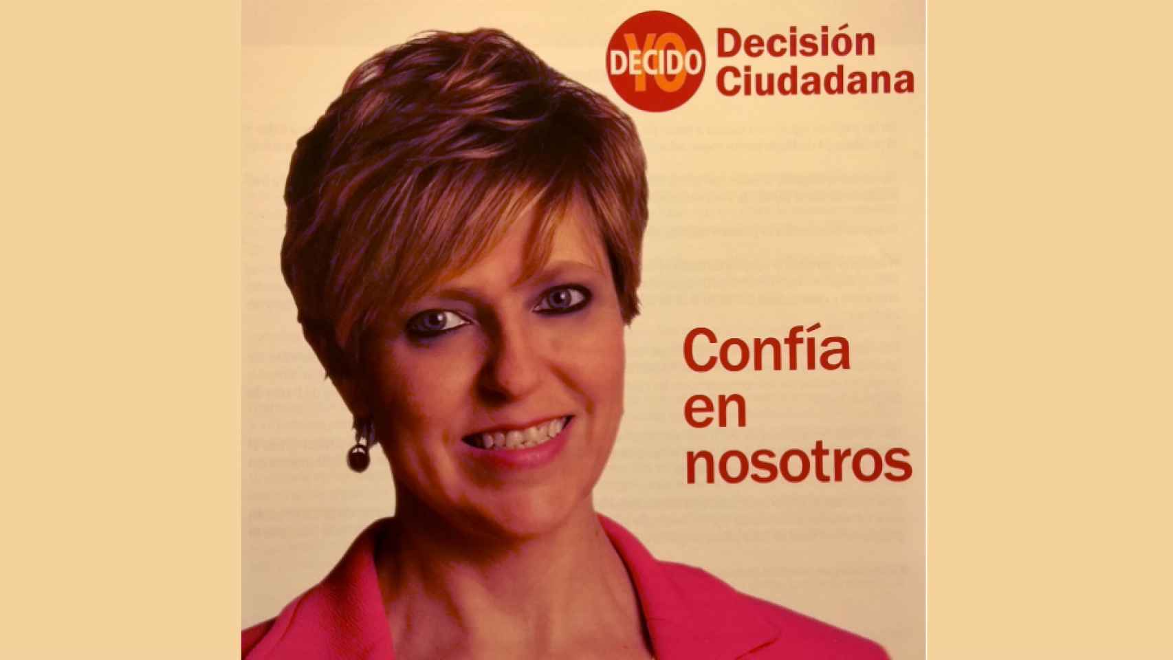 Eva Ariza, ex líder de Decisión Ciudadana-Yo Decido y ahora de Ciudadanos en Ocaña.