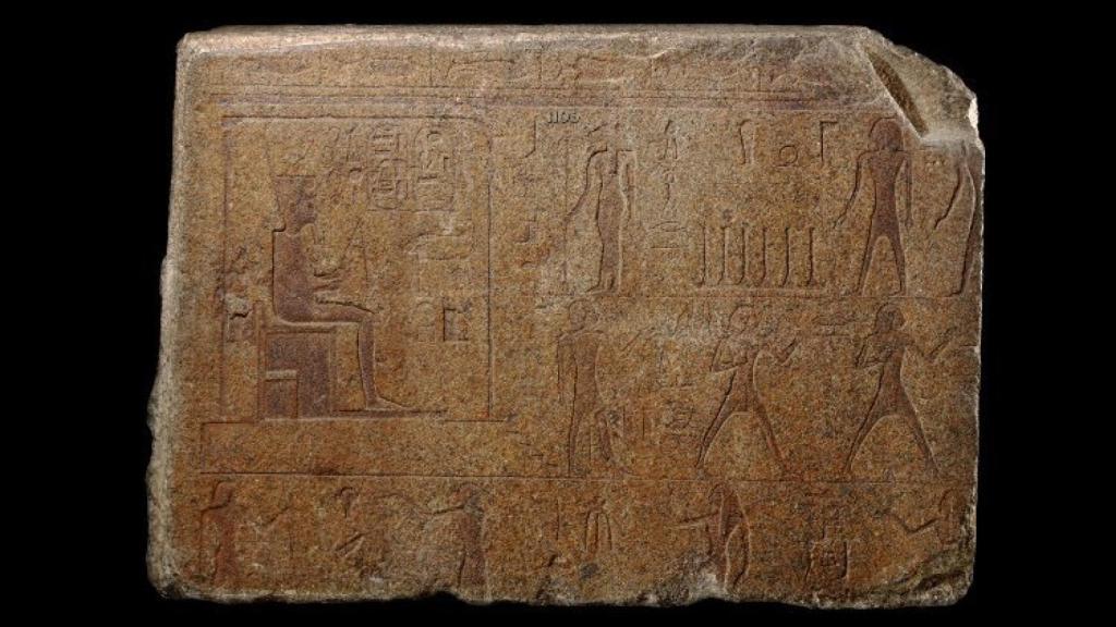 Relieve del faraón Osorkon II.
