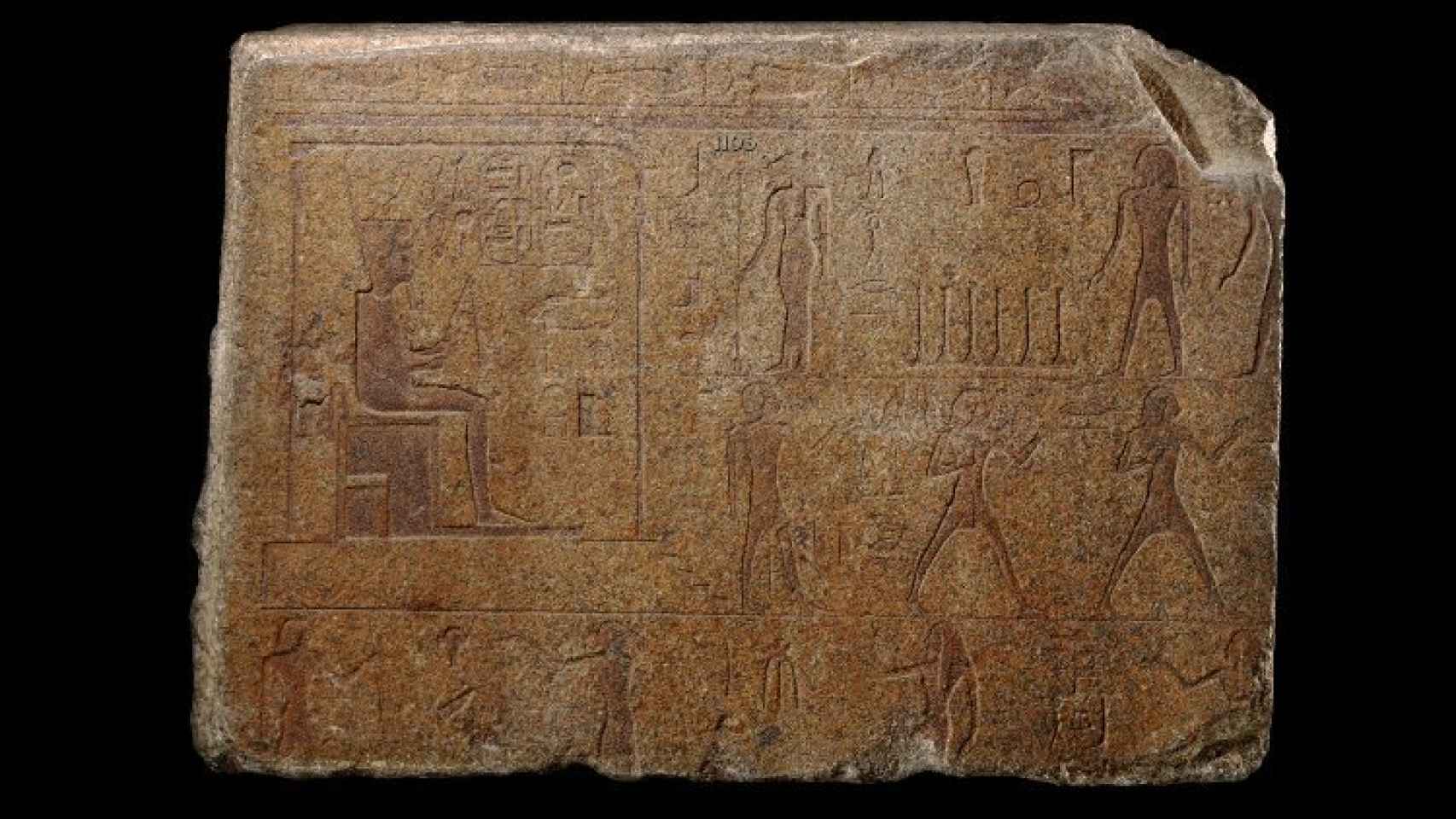 Relieve del faraón Osorkon II.