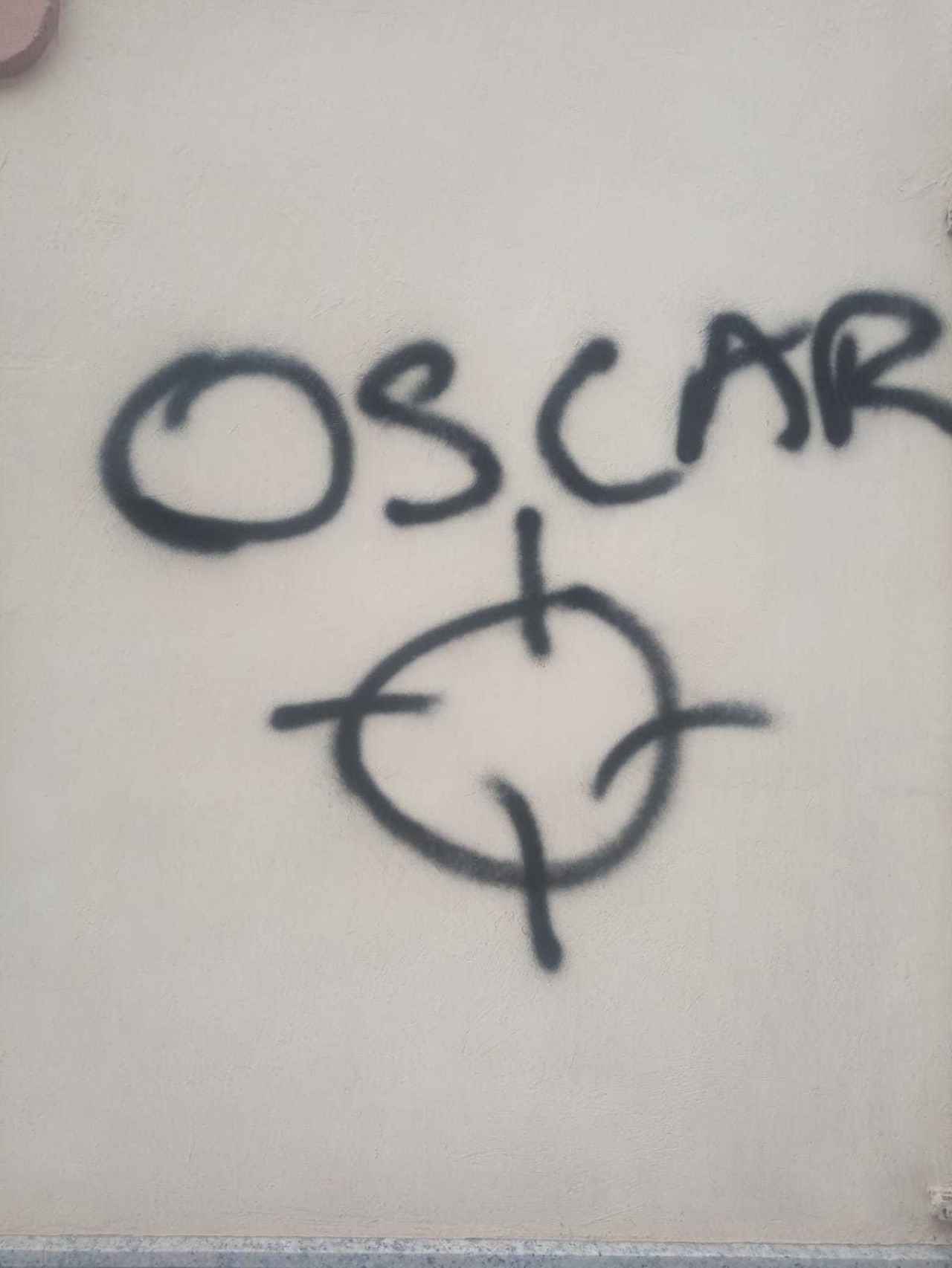 Una diana amenaza a Óscar, un vecino de Sallent contrario al independentismo