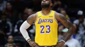 LeBron James, jugador de los Lakers.