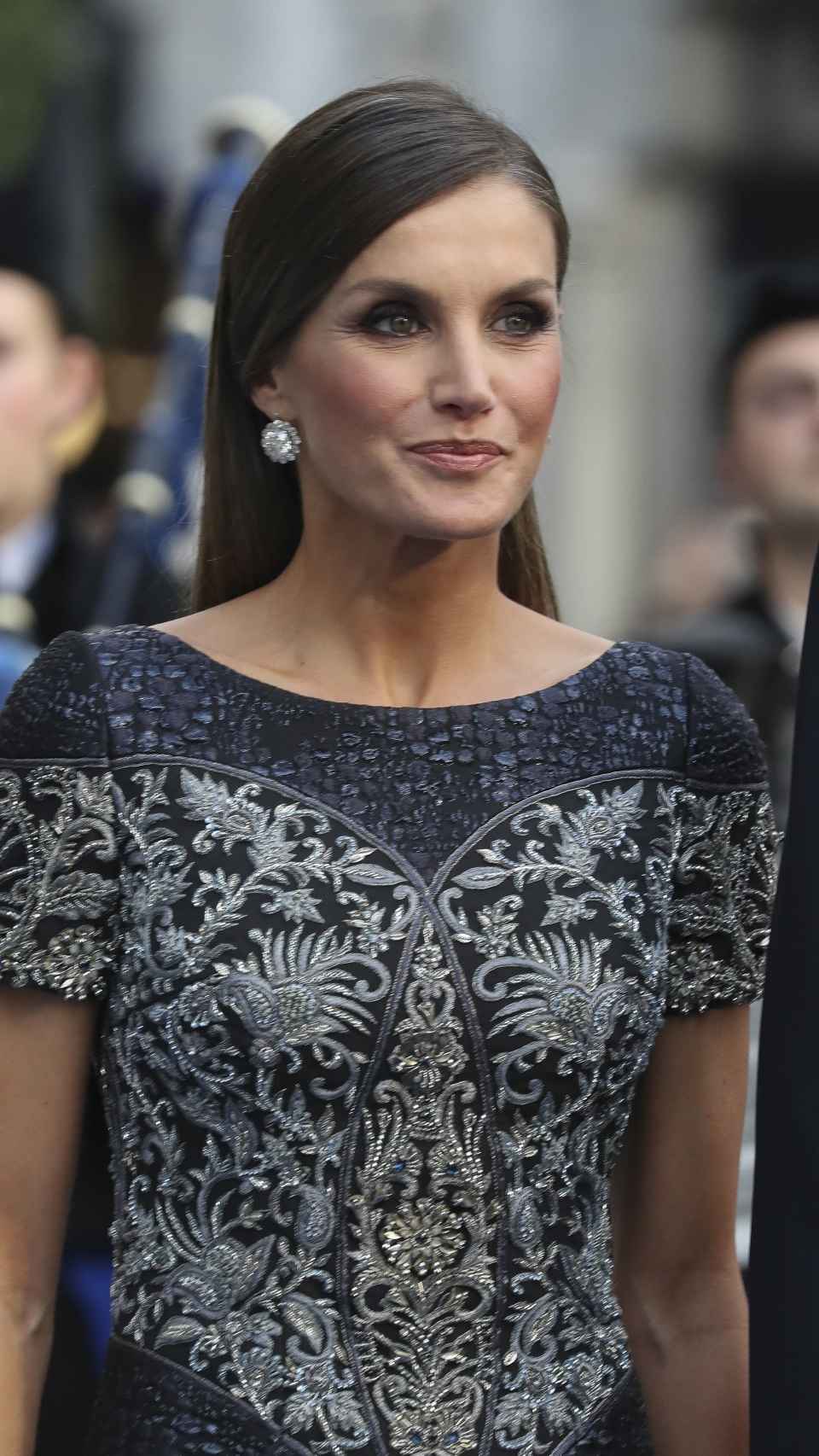 La reina Letizia acude un año más a los premios Princesa de Asturias.