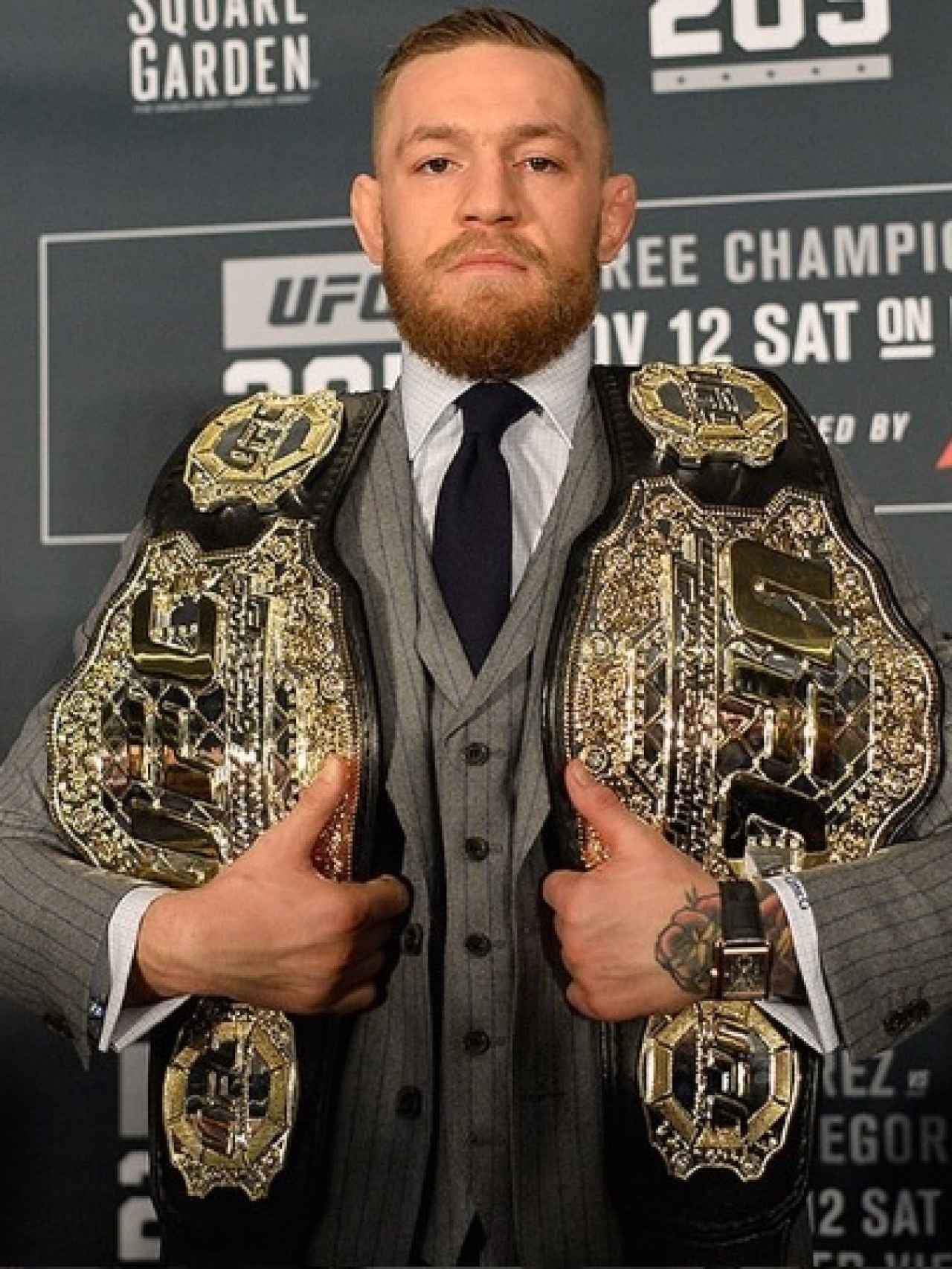 Conor McGregor, uno de los luchadores más reconocidos de la UFC y a su vez uno de los deportistas mejor pagados del mundo. Foto: Instagram (@thenotoriousmma)