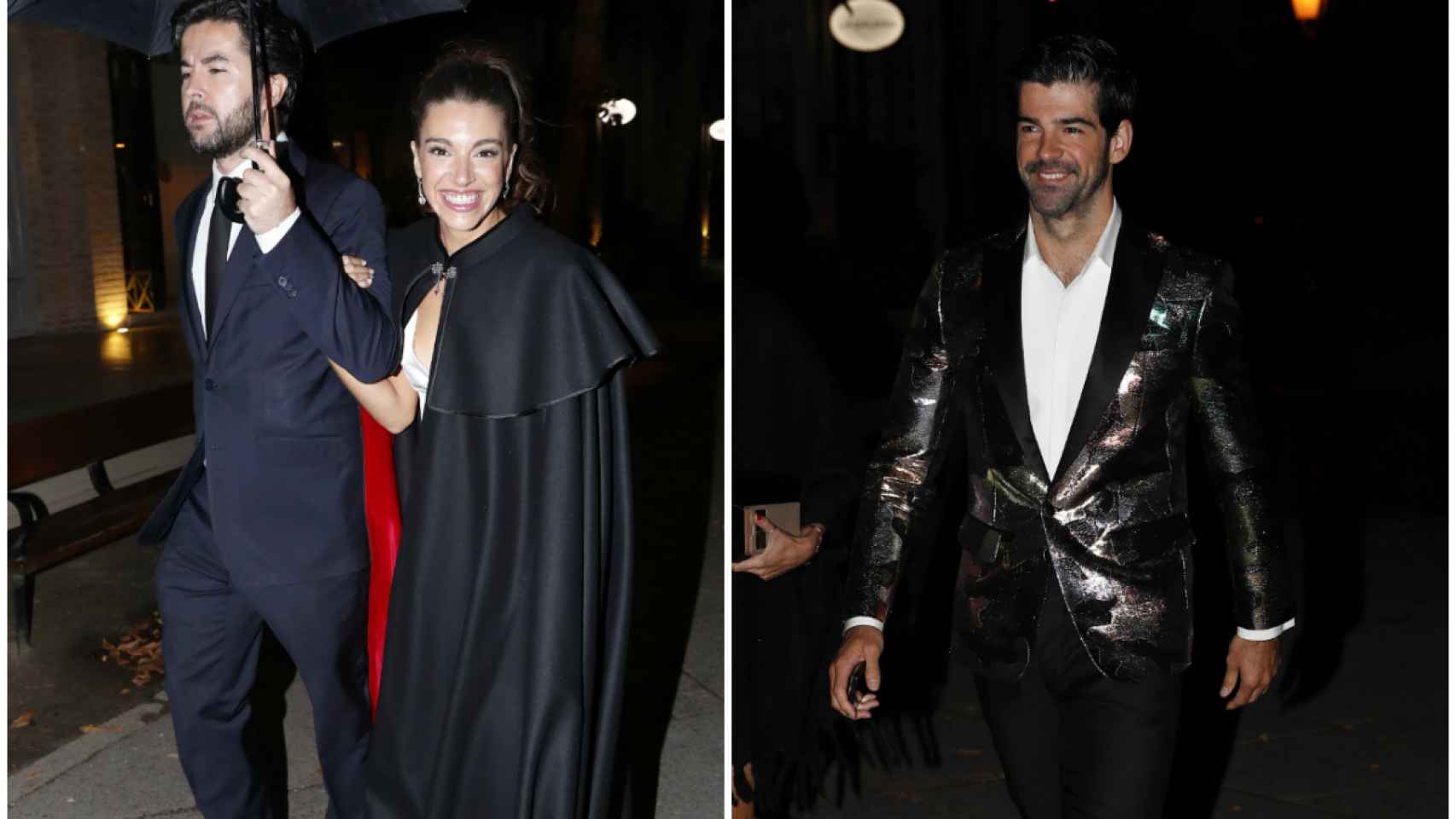 Ana Guerra y Miguel Ángel Muñoz llegando a los Premios Cosmopolitan.