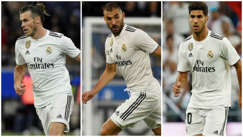 Bale, Benzema y Asensio: la BBA del Real Madrid
