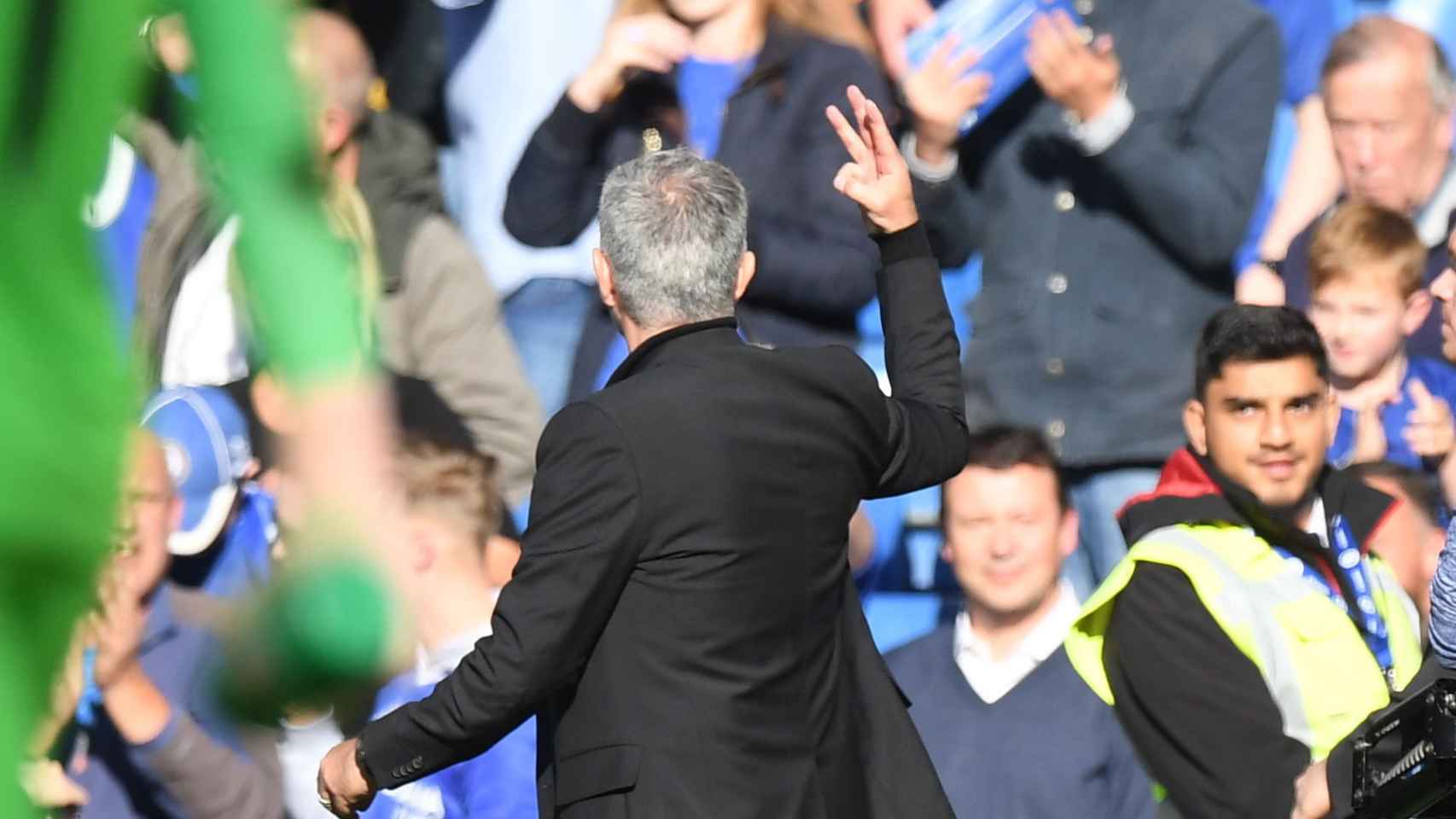 José Mourinho se encara con la afición del Chelsea