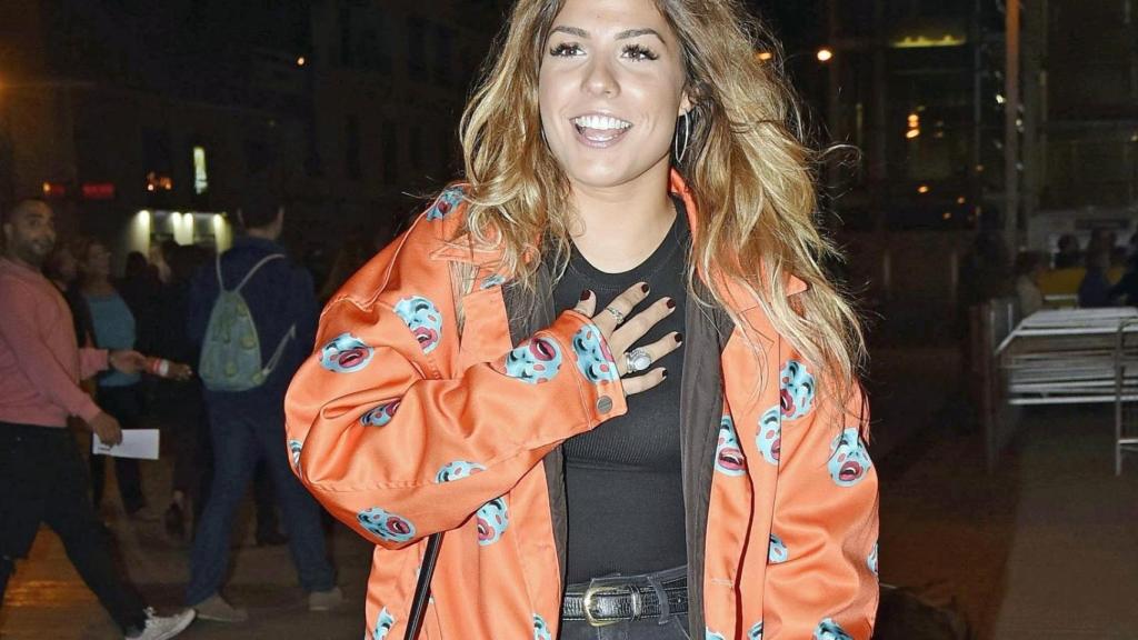 Miriam Rodríguez en el concierto de Pastora Soler.