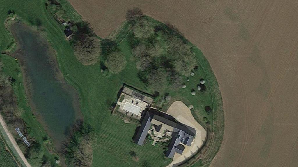 La casa de los Beckham.