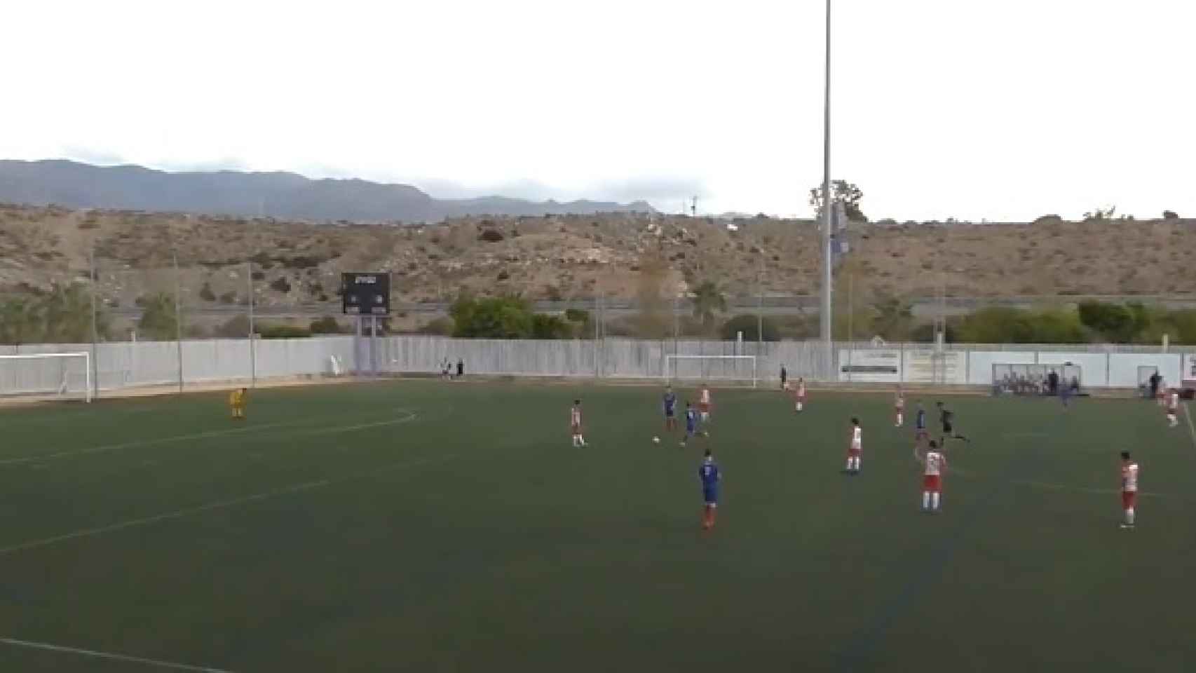 Los jugadores del Cadete B del Almería se dejan empatar