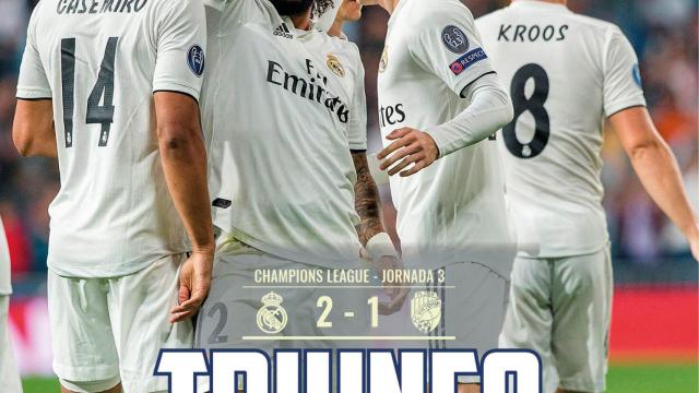 La portada de El Bernabéu (24/10/2018)