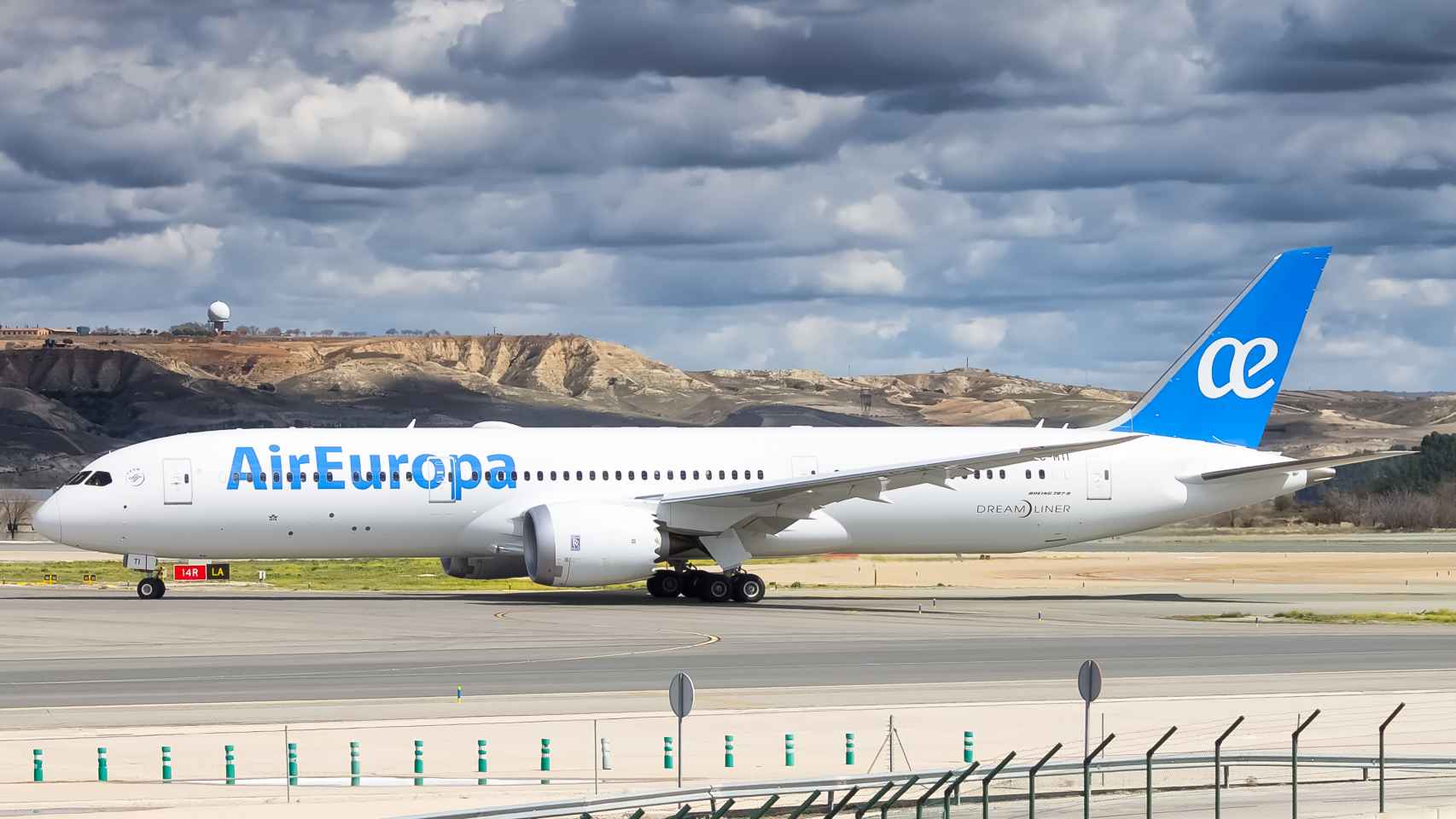 Uno de los aviones Dreamliner de Air Europa en una imagen de archivo.