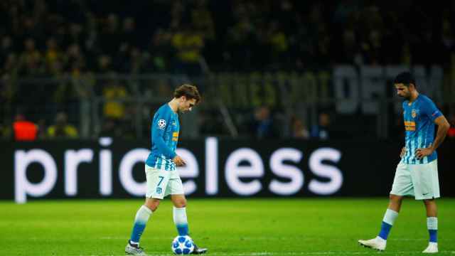 Griezmann y Diego Costa, abatidos en el Borussia Dortmund - Atlético