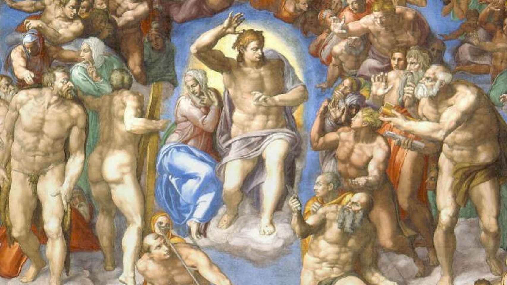 'El juicio final', pintado por Miguel Ángel en la Capilla Sixtina.