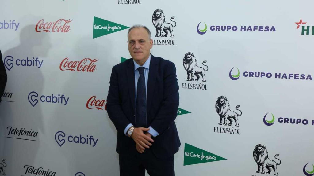 Javier Tebas, presidente de la Liga de Fútbol Profesional (LFP).