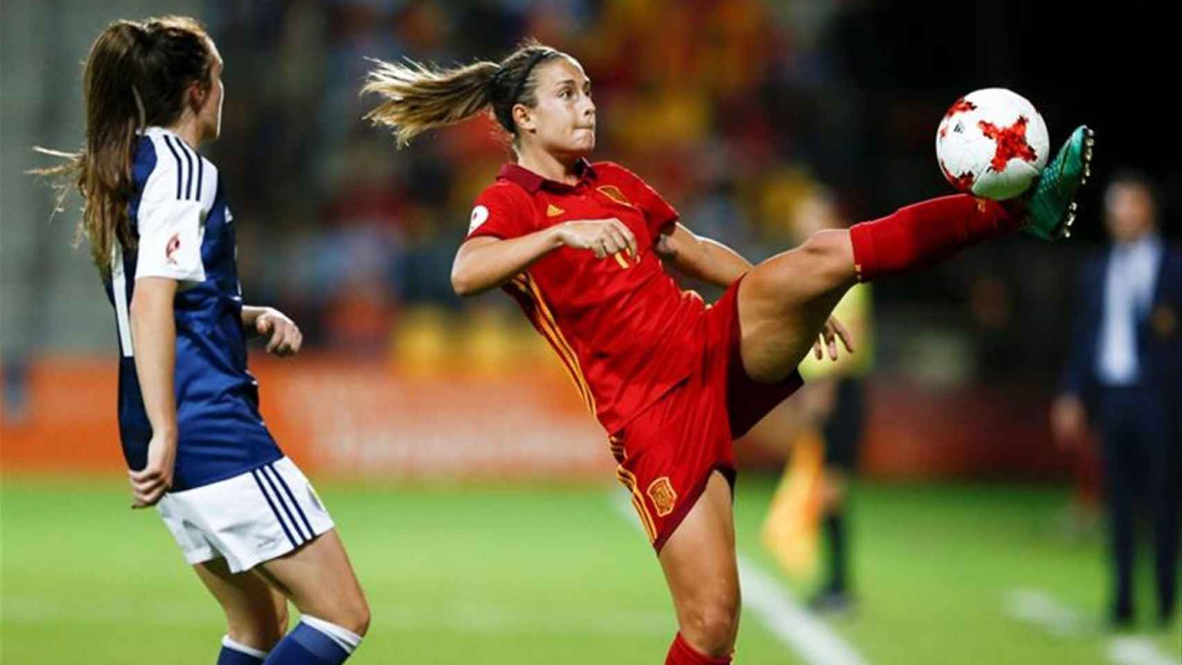 Alexia Putellas, jugadora del Barça y la selección española