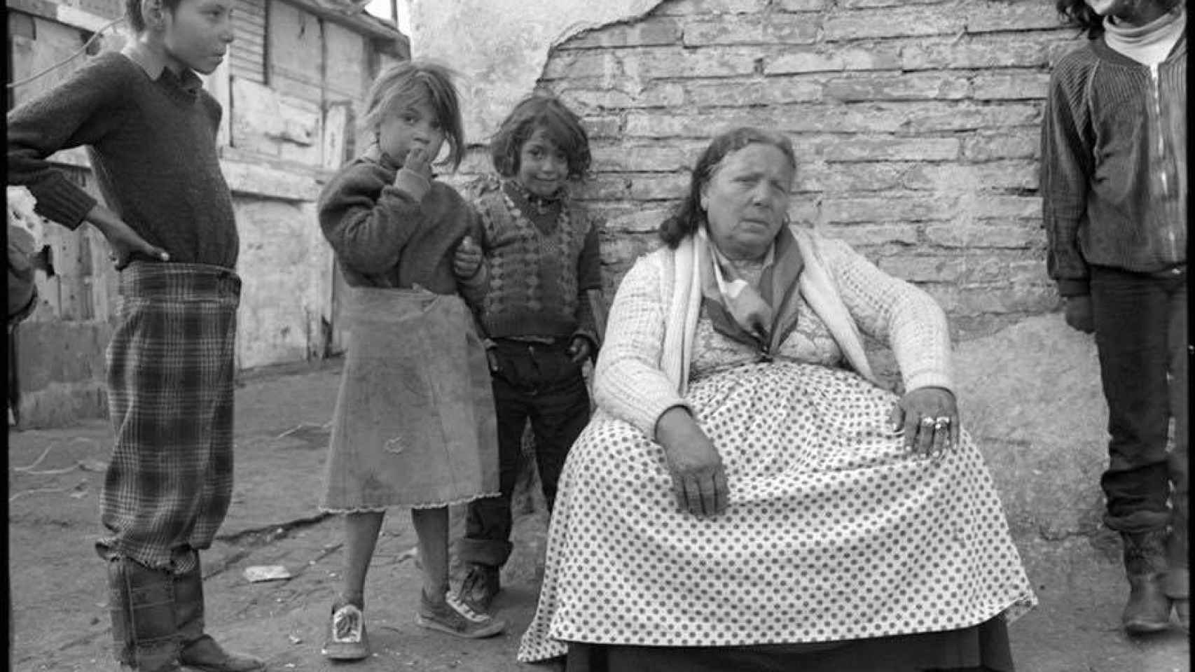 Una imagen del barrio de la Perona. Sus últimos pobladores salieron de allí en 1989