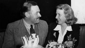 Ernest Hemingway y Martha Gellhorn.
