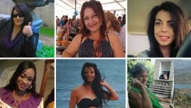 Josefa Martínez, María Manuela Castillo, Nuria Alonso, Maguette Mbeugou, María Blázquez y María José Pallarés, seis de las asesinadas en las tres semanas trágicas.