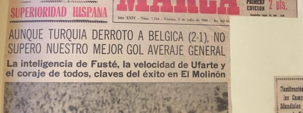 Portada del diario Marca tras el éxito de España.