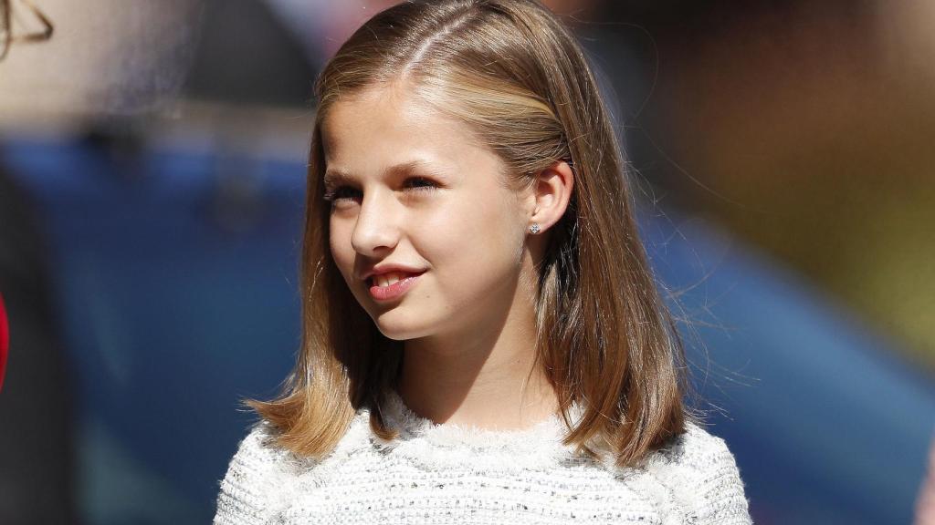 La princesa de Asturias Leonor de Borbón.