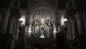 Cripta de la Catedral de La Almudena, en Madrid, donde la familia Franco prevé enterrar al dictador.