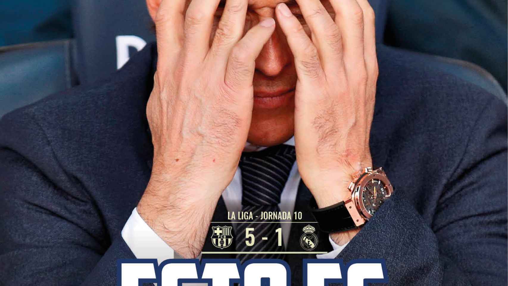 La portada de El Bernabéu (29/10/2018)