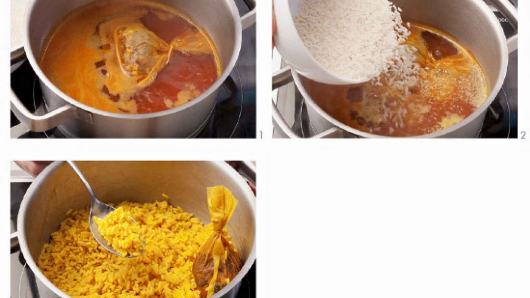 Cómo preparar un arroz con cúrcuma.
