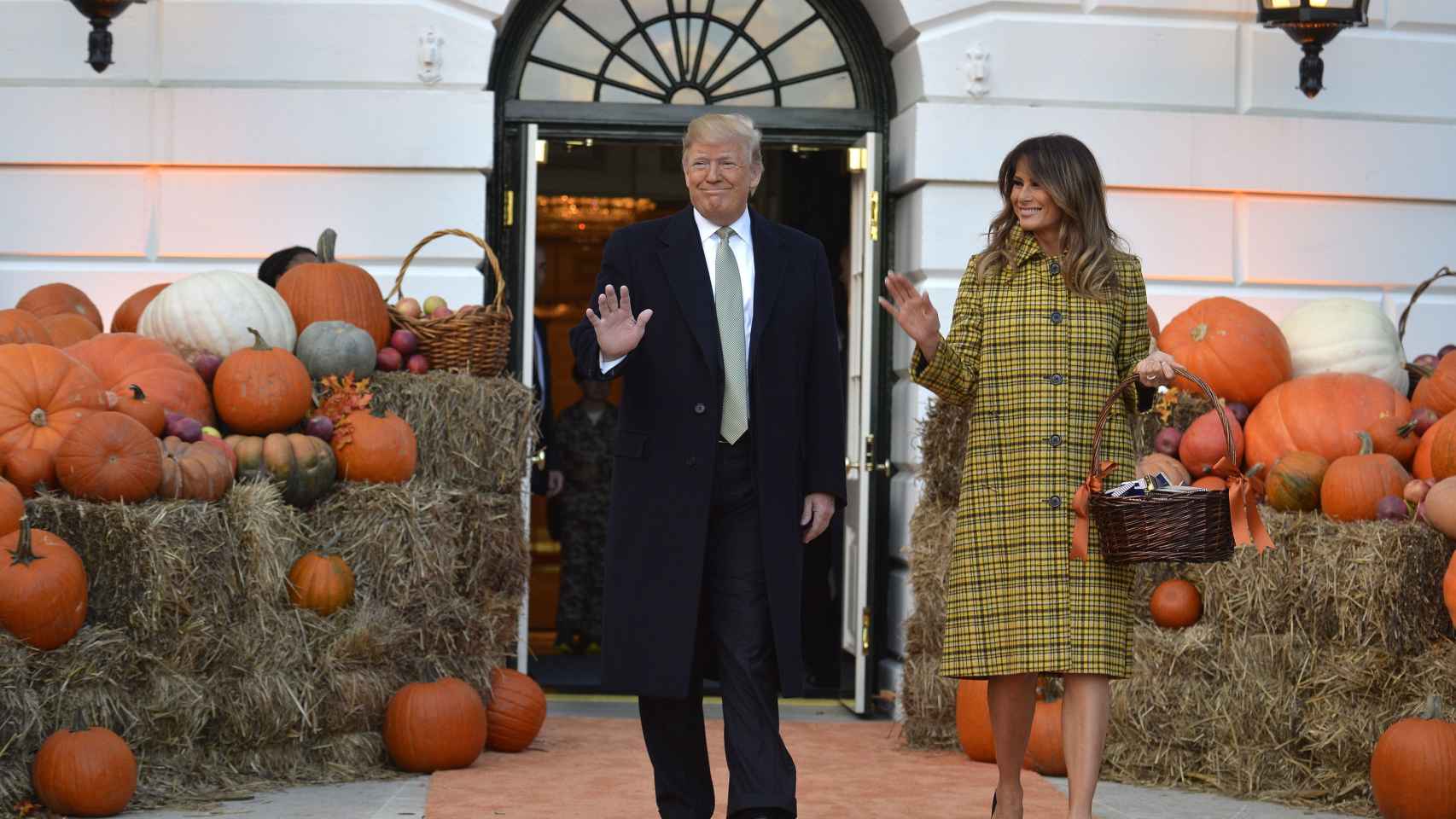 Imágenes del día: llega Halloween a la Casa Blanca