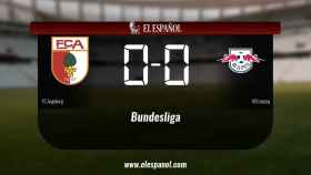 Empate, 0-0, entre el FC Augsburg y el RB Leipzig