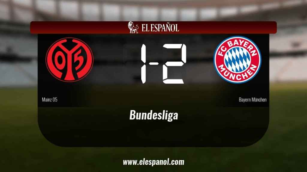 El Bayern München venció a domicilio al Mainz 05