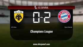 El AEK de Atenas cae derrotado frente al Bayern de Munich (0-2)