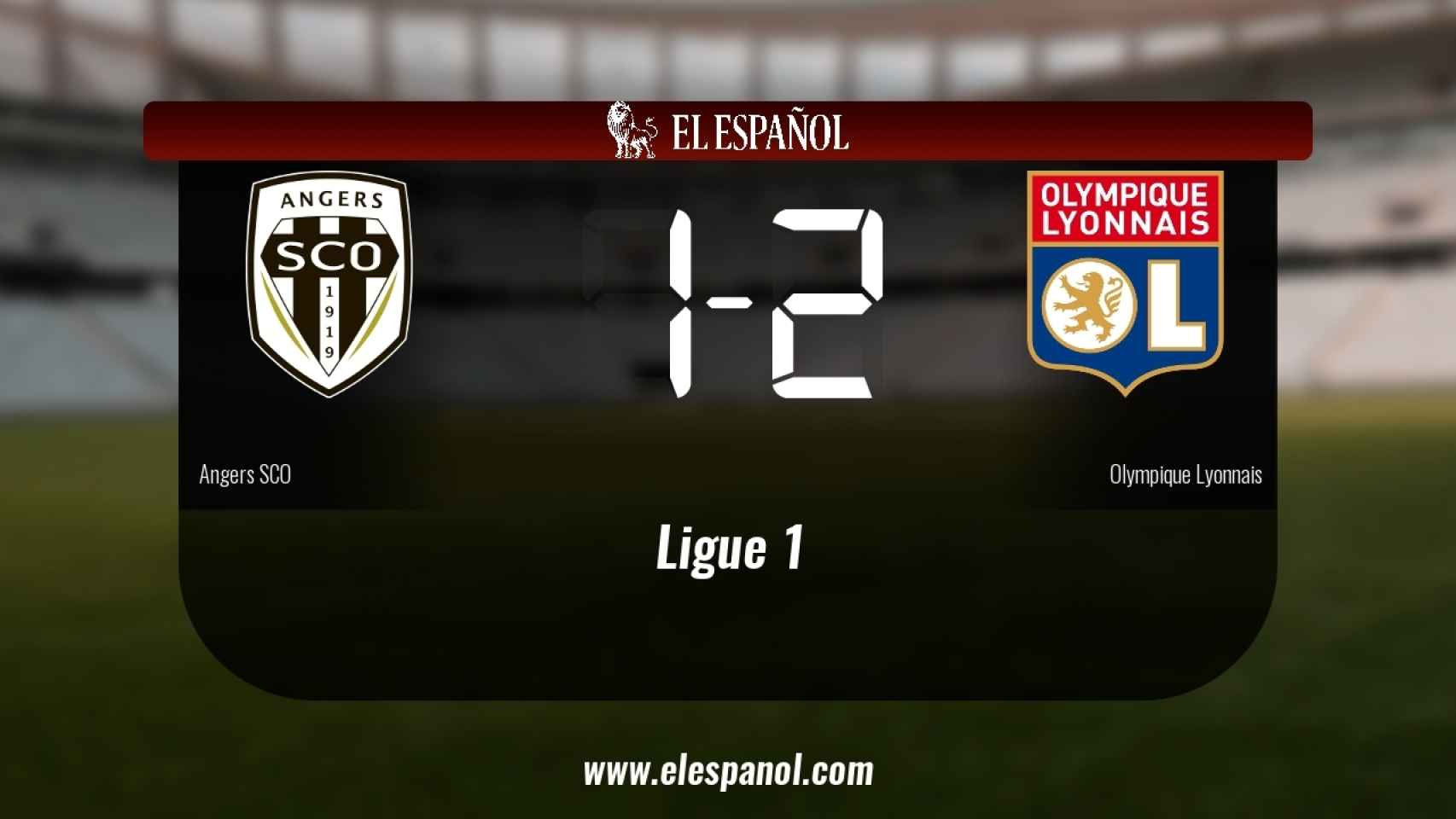 El Olympique Lyonnais vence en el Stade Raymond-Kopa (1-2)